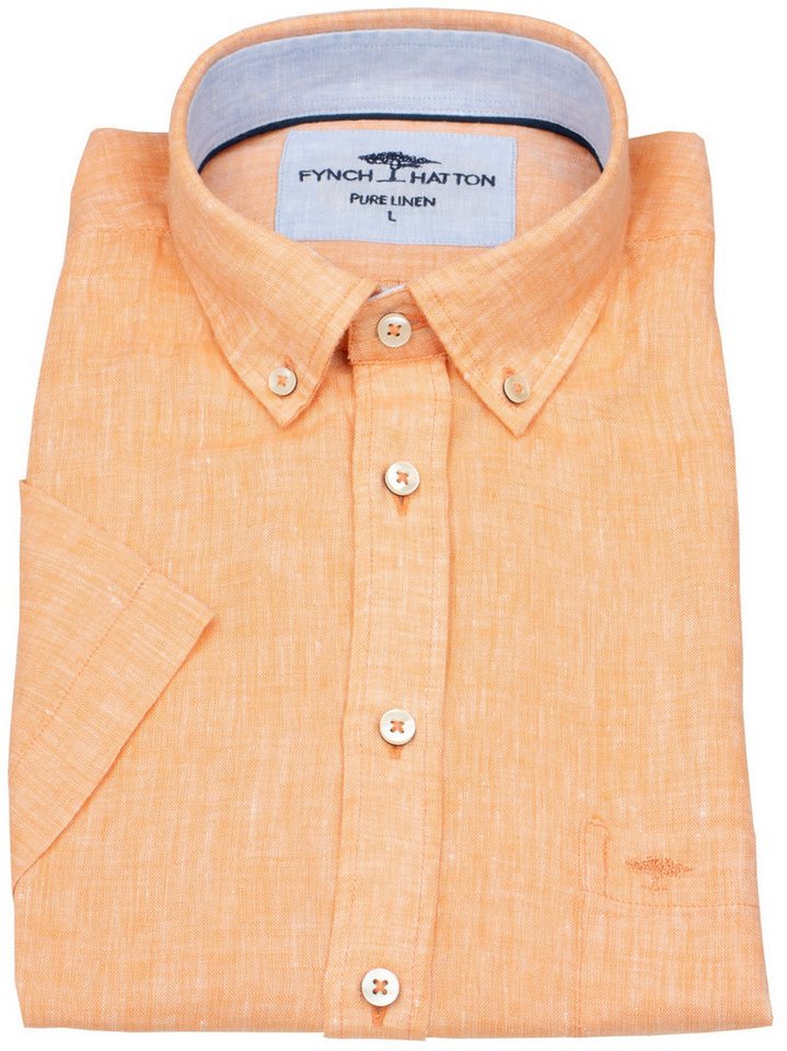 FYNCH-HATTON Kurzarmhemd Button-Down-Kragen FYNCH-HATTON Kurzarmhemd Button-Down-Kragen von FYNCH-HATTON