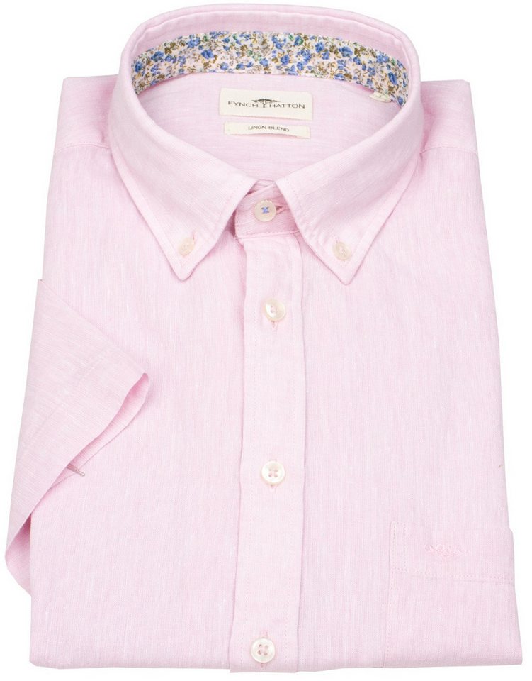 FYNCH-HATTON Kurzarmhemd Button-Down-Kragen von FYNCH-HATTON
