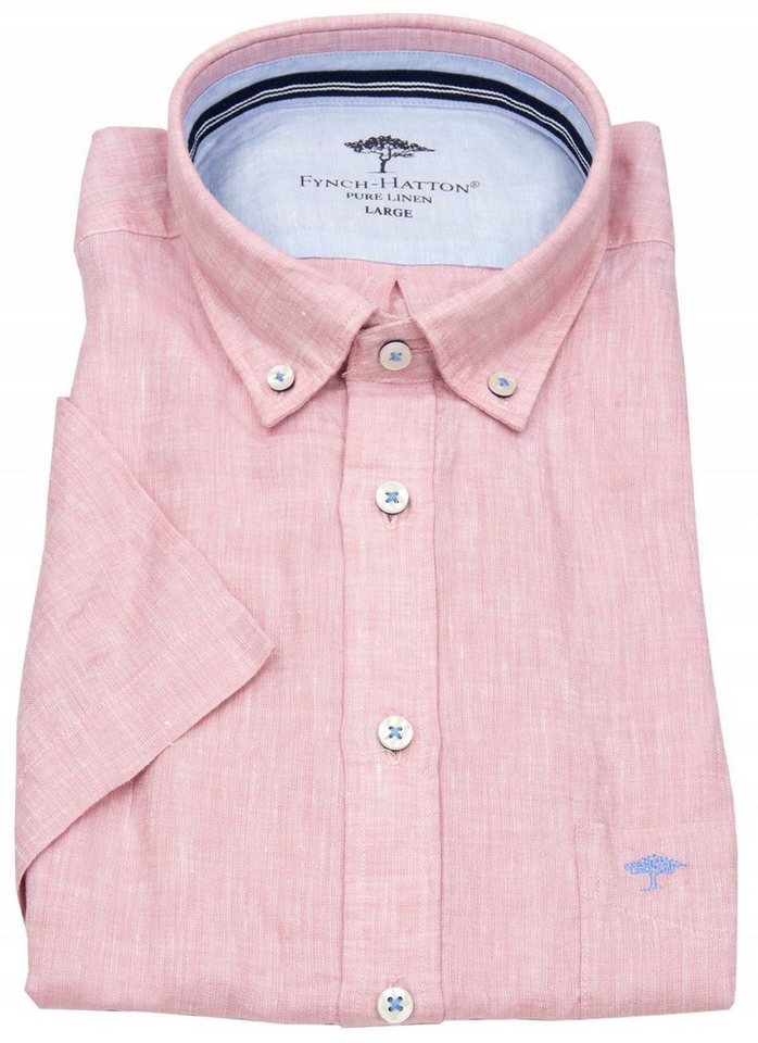 FYNCH-HATTON Kurzarmhemd Button-Down-Kragen von FYNCH-HATTON