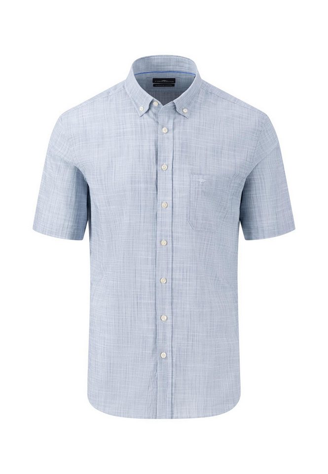 FYNCH-HATTON Kurzarmhemd Summer Slub Solids von FYNCH-HATTON
