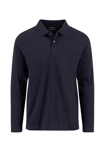FYNCH-HATTON Langarm-Poloshirt aus Baumwolle Navy/L von FYNCH-HATTON