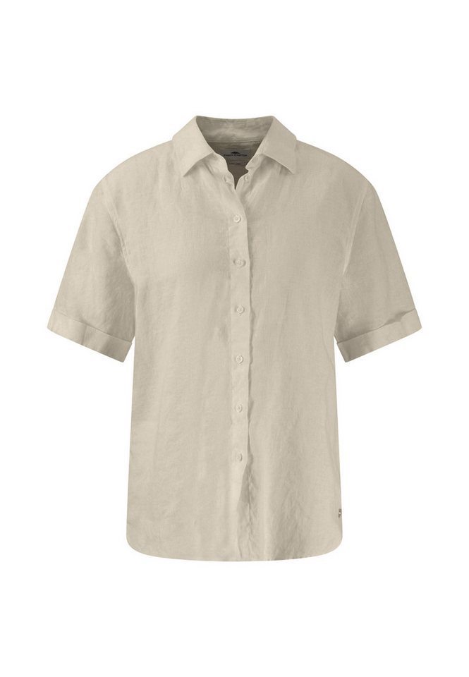 FYNCH-HATTON Langarmbluse BLOUSE 1/2 LINEN von FYNCH-HATTON