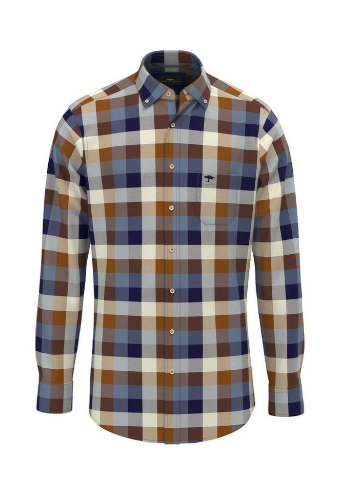 FYNCH-HATTON Langarmhemd Colorful Flannel Check, B.D., /1 von FYNCH-HATTON