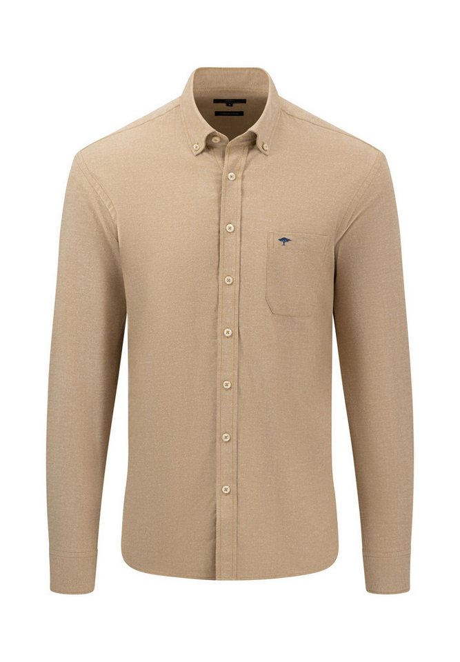 FYNCH-HATTON Langarmhemd Flannelhemd - Regular Fit von FYNCH-HATTON