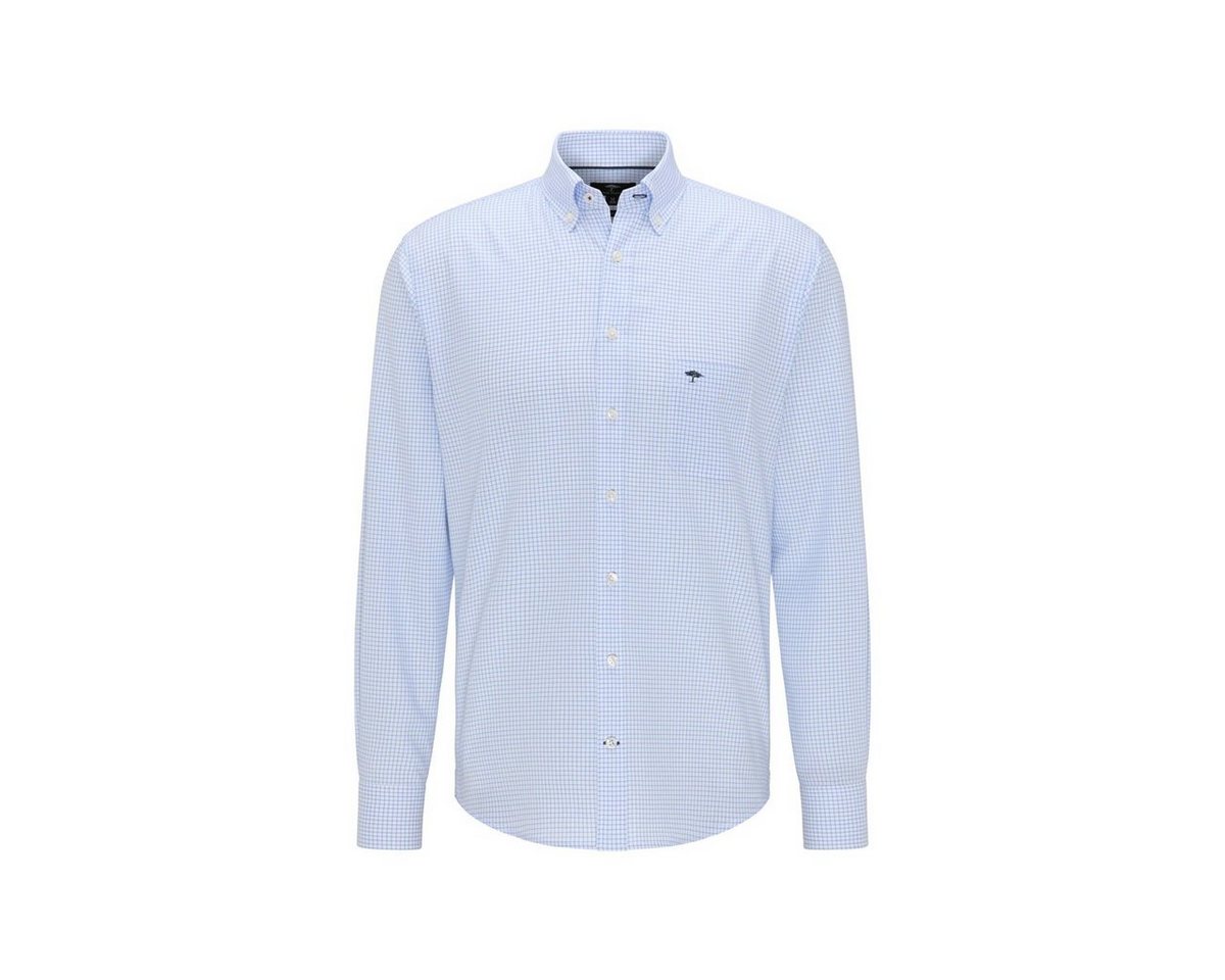 FYNCH-HATTON Langarmhemd Langarm Business Hemd für Herren in hellblau (1-tlg) von FYNCH-HATTON