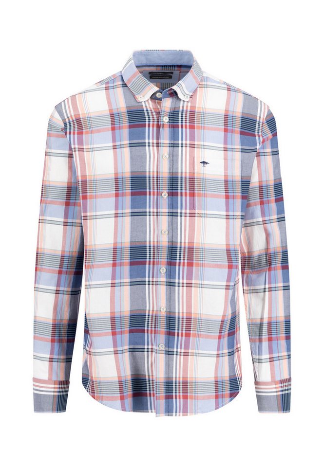 FYNCH-HATTON Langarmhemd Multicolor Washed Oxford, B.D., 1/1 von FYNCH-HATTON