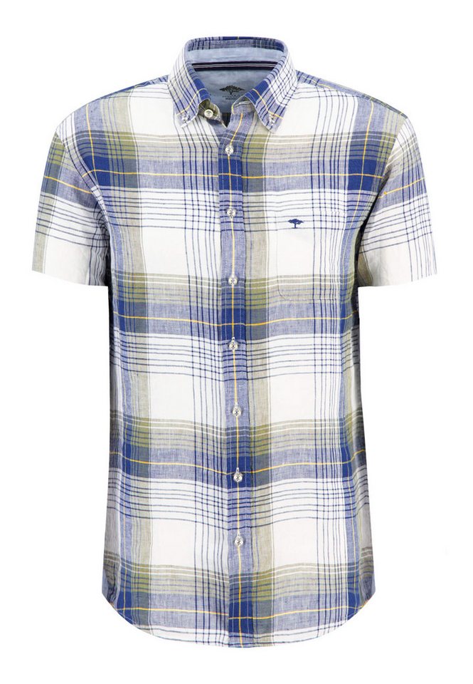 FYNCH-HATTON Langarmhemd Regular-Fit Kurzarm Karo-Hemd - Regular Fit von FYNCH-HATTON