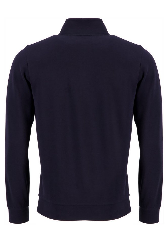 FYNCH-HATTON Langarmshirt Troyer-Zip, Techno-Interlock von FYNCH-HATTON