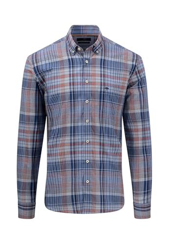 FYNCH-HATTON Legeres Hemd mit Button-Down-Kragen und Langen Ärmeln Orient red/XL von FYNCH-HATTON