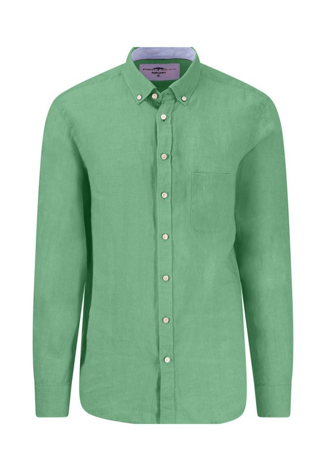 FYNCH-HATTON Leinenhemd Hemd aus Leinen mit Button-Down-Kragen von FYNCH-HATTON