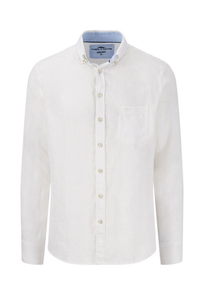 FYNCH-HATTON Leinenhemd Hemd aus Leinen mit Button-Down-Kragen von FYNCH-HATTON