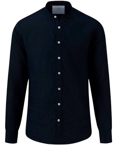 FYNCH-HATTON Leinenhemd Navy XXL von FYNCH-HATTON