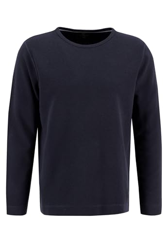 FYNCH-HATTON Longsleeve mit Rundhalsausschnitt Navy / 3XL von FYNCH-HATTON