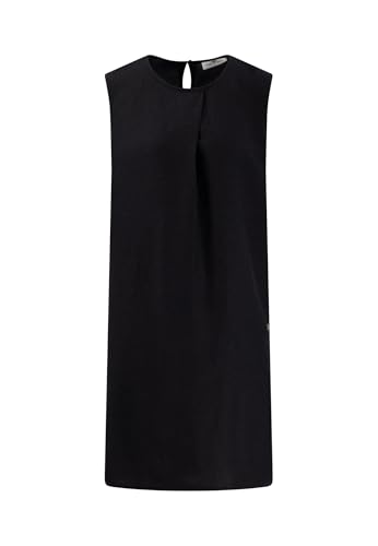FYNCH-HATTON Midikleid aus Leinen-Viskose-Mix ärmellos Black / 40 von FYNCH-HATTON