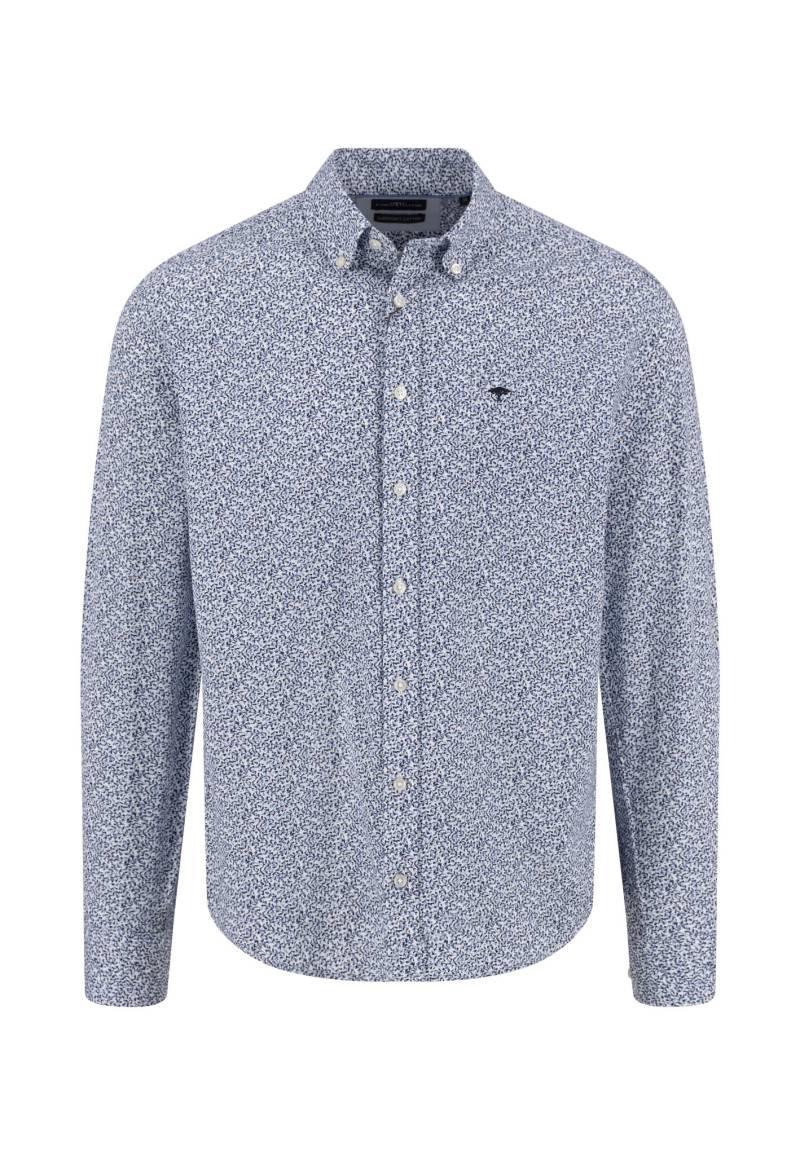 Denim Tom Tailor - Strickpullover mit Norweger-Muster red white heart fair isle - Gr. - L von Denim Tom Tailor