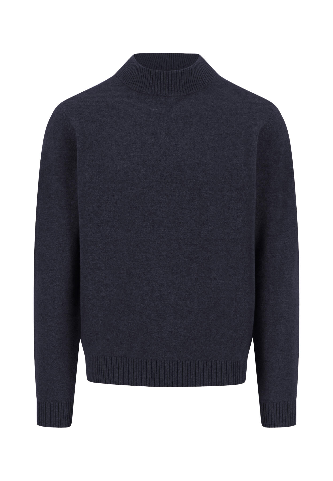 FYNCH-HATTON - Mock-Neck, Cashmere navy - Gr. - L von FYNCH-HATTON