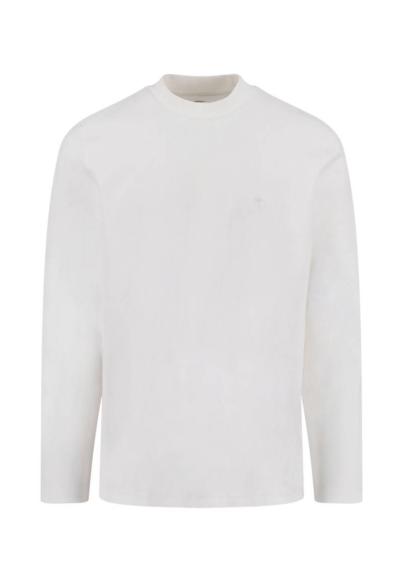 FYNCH-HATTON - Mock Neck 1/1 Interlock new offwhite - Gr. - M von FYNCH-HATTON