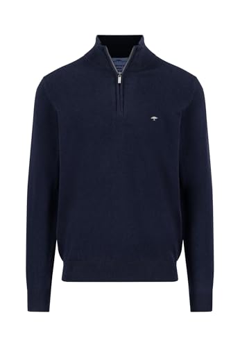 FYNCH-HATTON Troyerpullover aus Reiner Baumwolle Navy / 3XL von FYNCH-HATTON