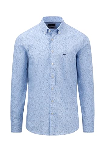 FYNCH-HATTON Modisches Langarm-Hemd mit Button-Down-Kragen und Print Orient red/XXL von FYNCH-HATTON