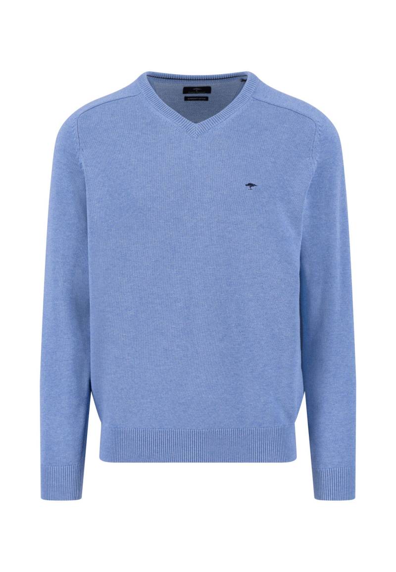 FYNCH-HATTON - O-Neck, Cashmere crystal blue - Gr. - L von FYNCH-HATTON