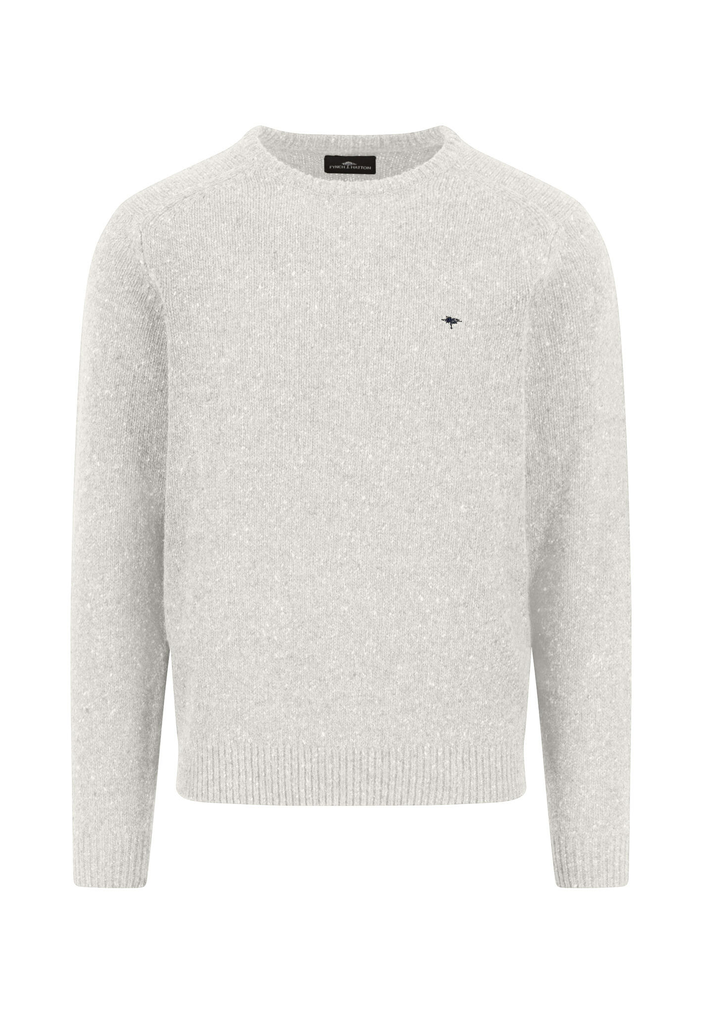 FYNCH-HATTON - O-Neck, Donegal*RWS winter white - Gr. - XL von FYNCH-HATTON