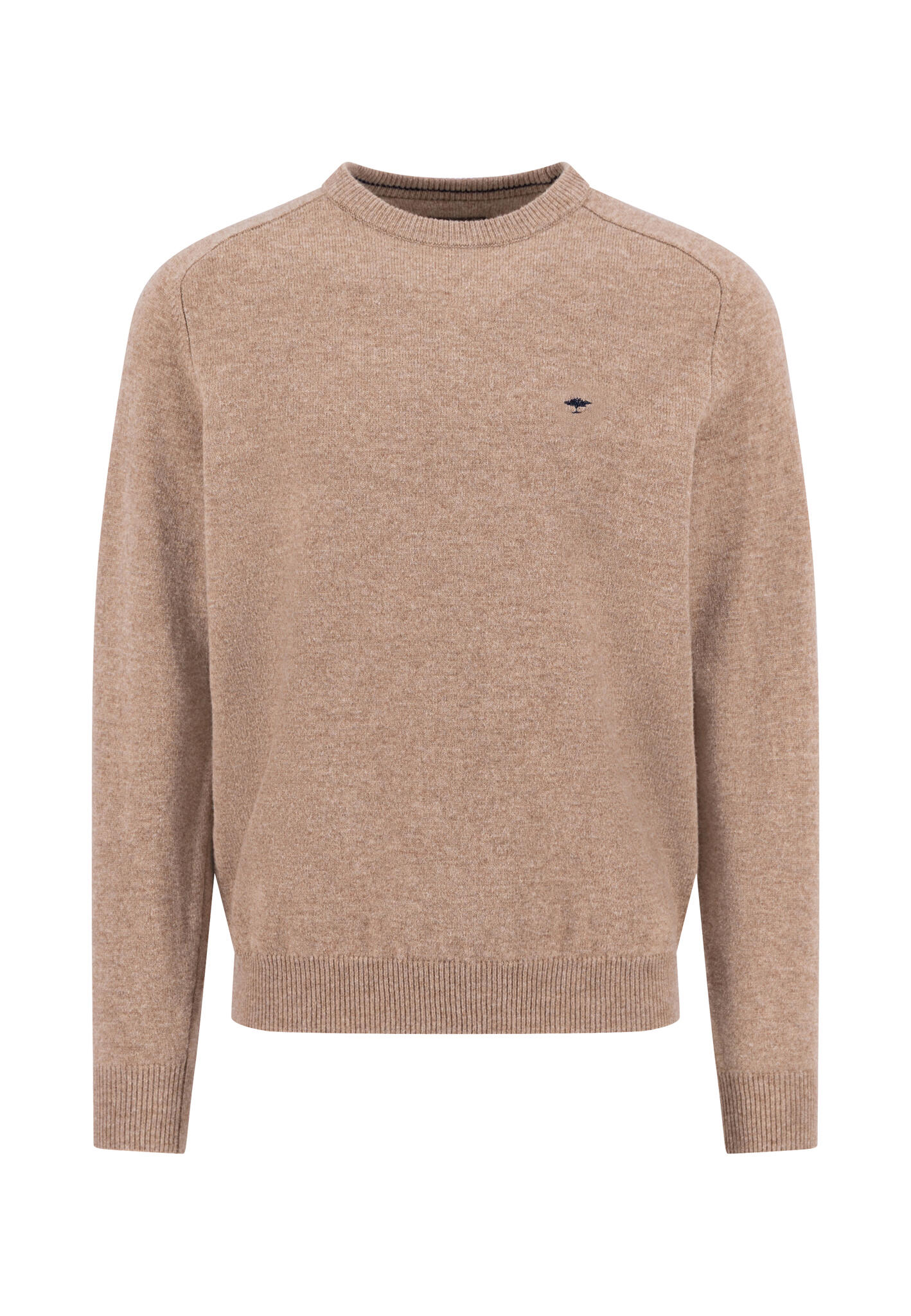 FYNCH-HATTON - O-Neck, Lambswool taupe - Gr. - M von FYNCH-HATTON