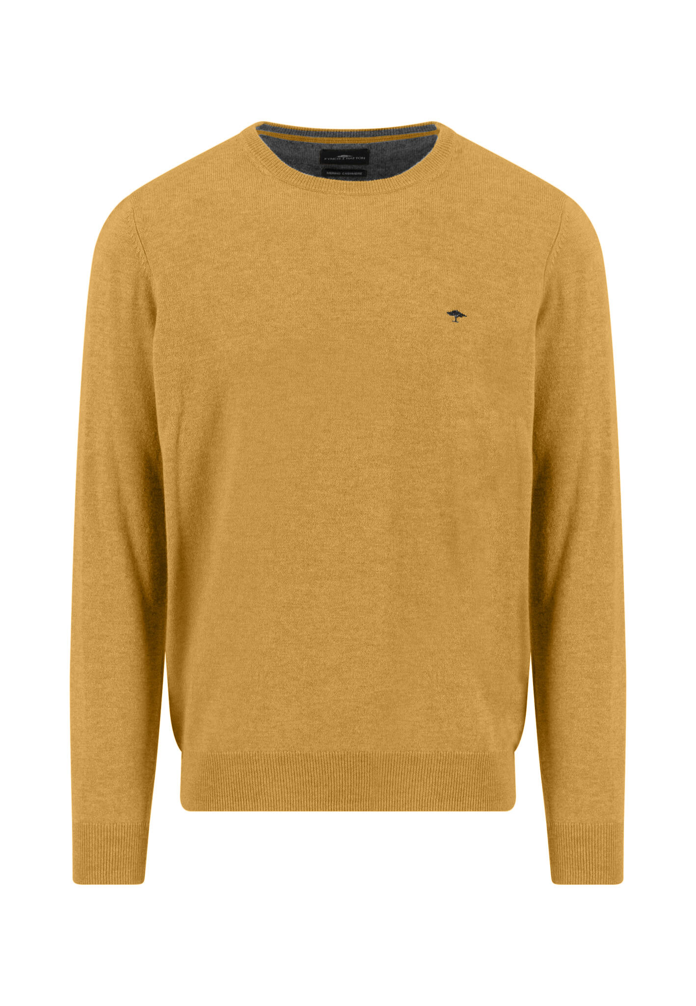 FYNCH-HATTON - O-Neck, Merino Cashmere amber - Gr. - XL von FYNCH-HATTON