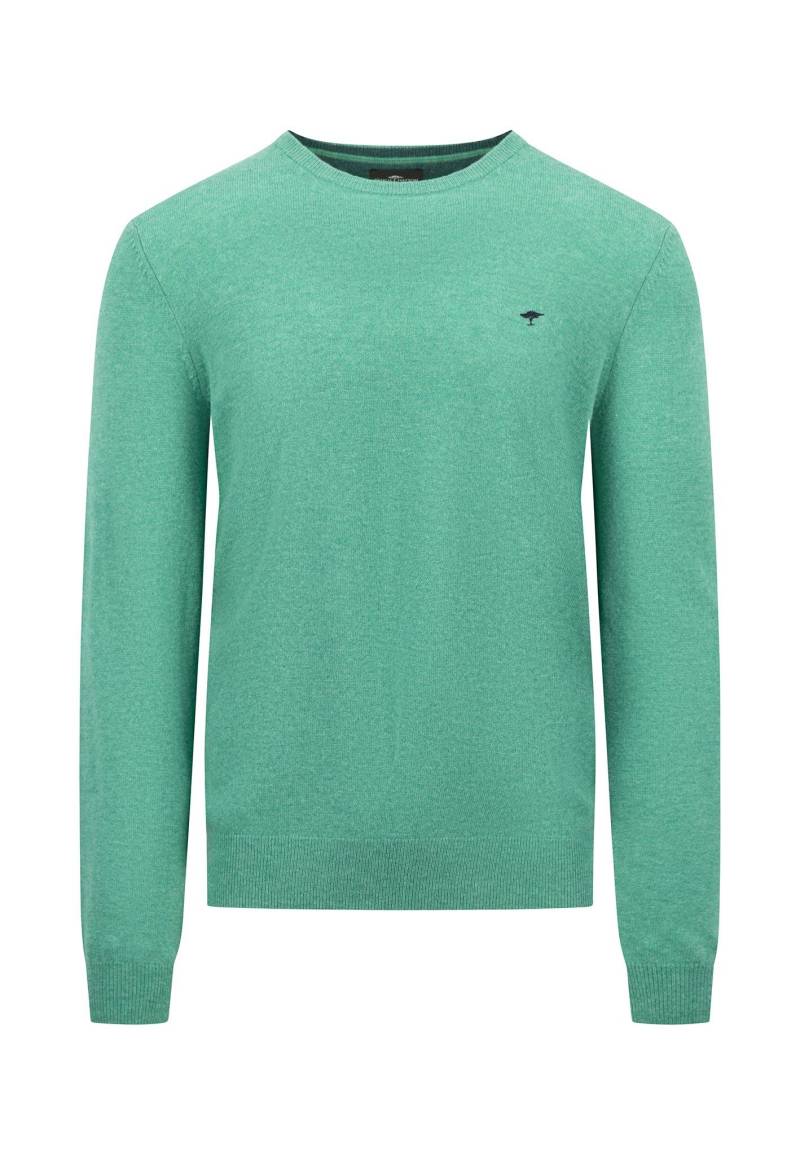 FYNCH-HATTON - O-Neck, Merino Cashmere grass green - Gr. - XXL von FYNCH-HATTON