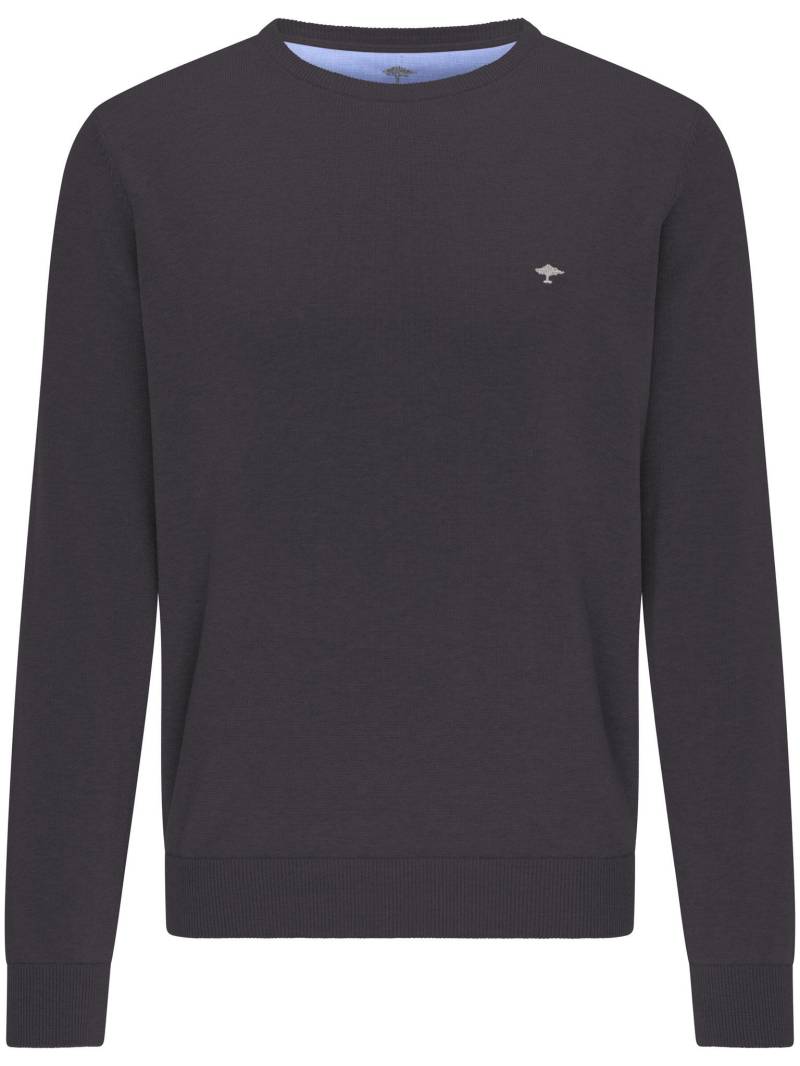 FYNCH-HATTON - O-Neck charcoal - Gr. - L von FYNCH-HATTON