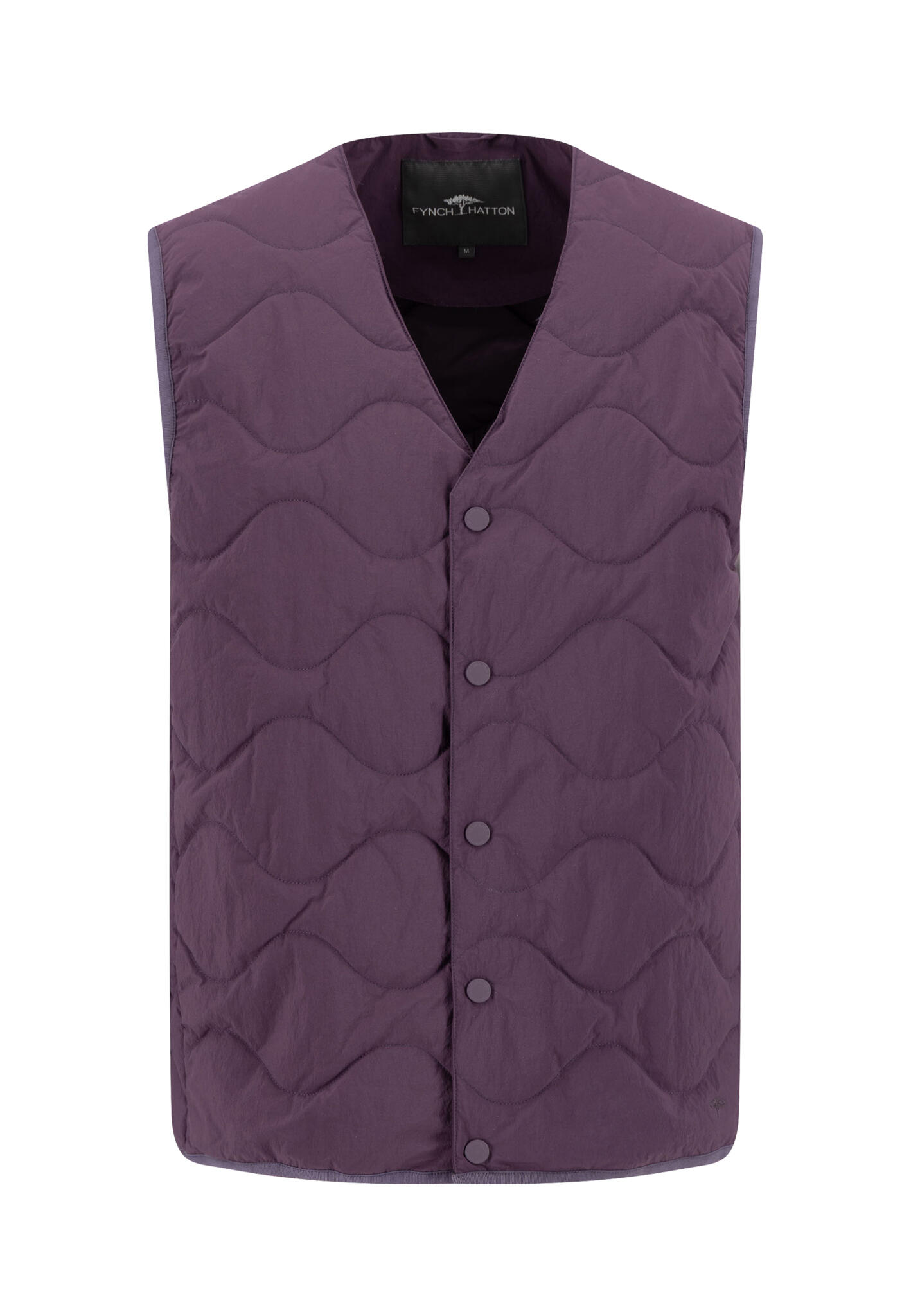 FYNCH-HATTON - Onion Quilt Vest aubergine - Gr. - XL von FYNCH-HATTON