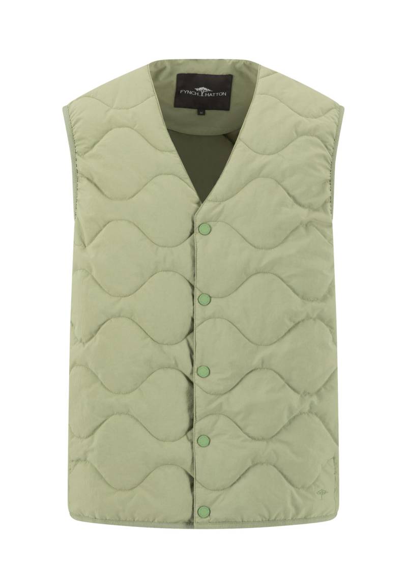 FYNCH-HATTON - Onion Quilt Vest light khaki - Gr. - XL von FYNCH-HATTON
