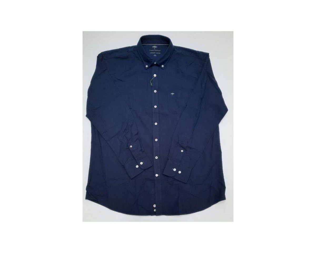 FYNCH-HATTON Outdoorhemd Langarm FreizeitHemd für Herren in marineblau (1-tlg) von FYNCH-HATTON