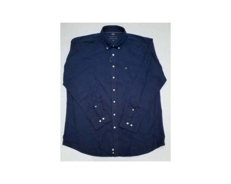 FYNCH-HATTON Outdoorhemd Langarm FreizeitHemd für Herren in marineblau (1-tlg) von FYNCH-HATTON