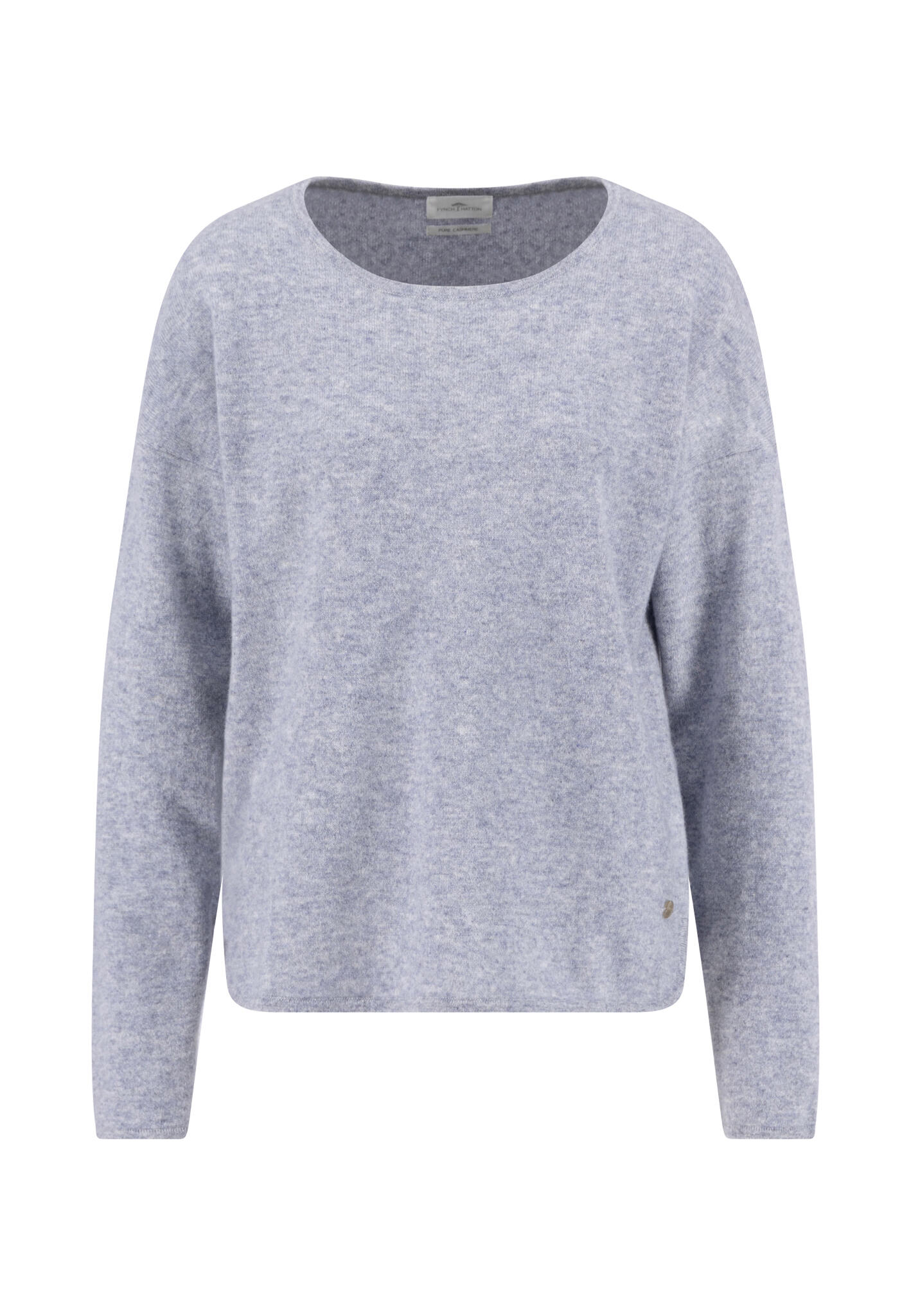 FYNCH-HATTON - PULLOVER CREWNECK CASHMERE alloy grey - Gr. - M von FYNCH-HATTON