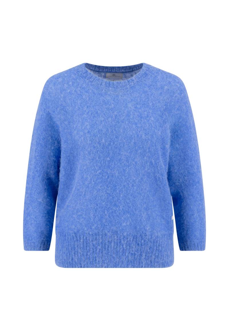 FYNCH-HATTON - PULLOVER HAIRY SOLID azur blue - Gr. - S von FYNCH-HATTON