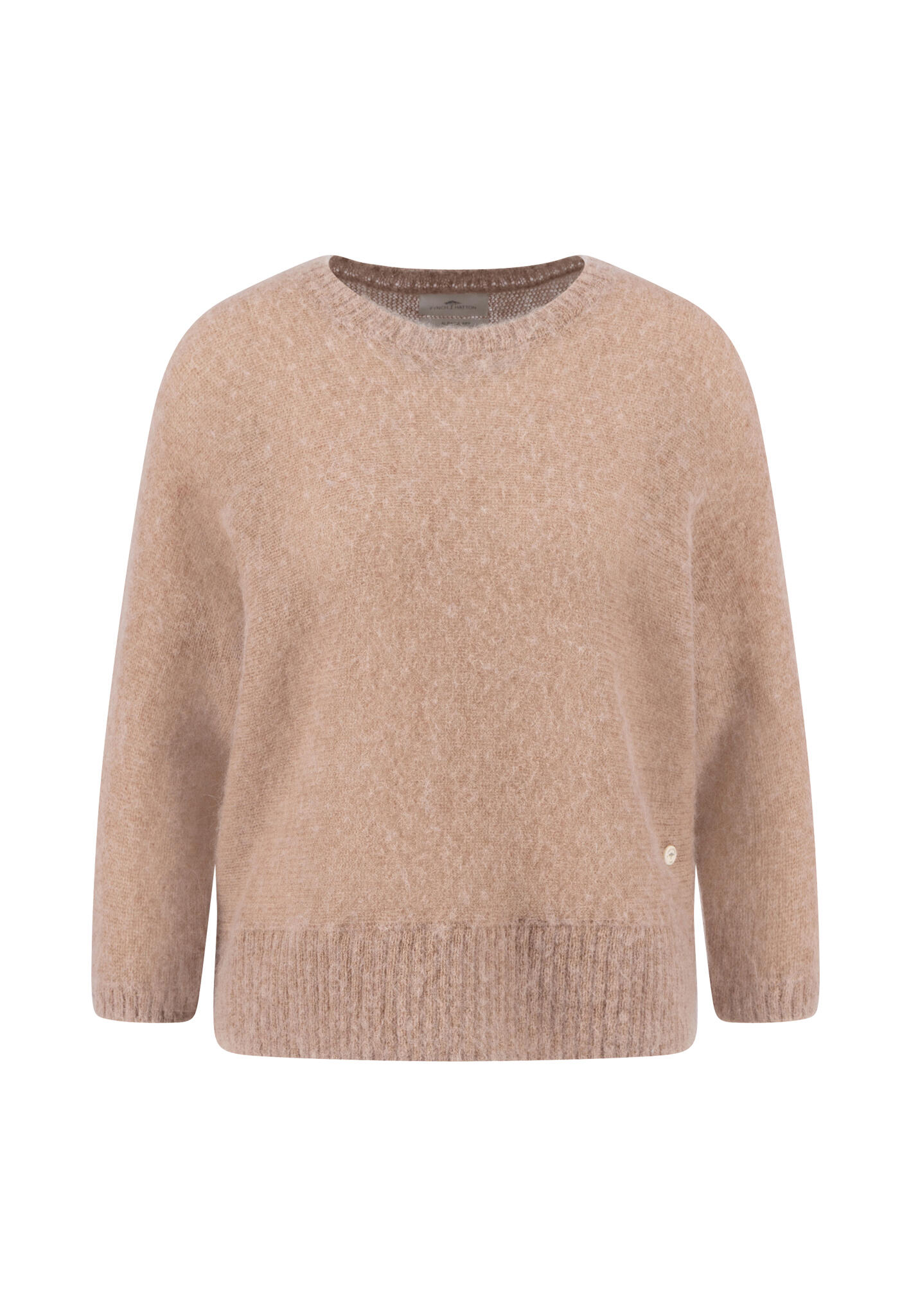 FYNCH-HATTON - PULLOVER HAIRY SOLID cappucchino - Gr. - M von FYNCH-HATTON