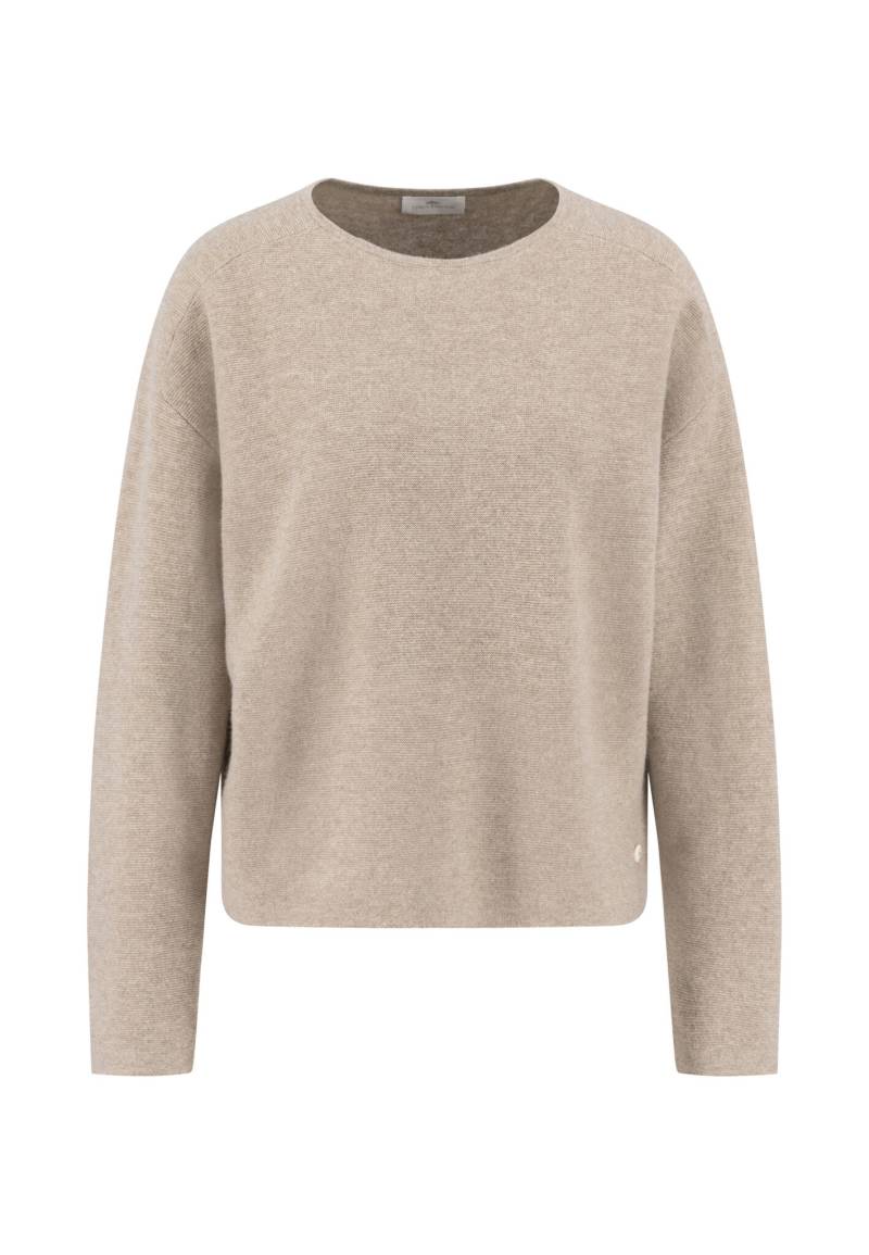 FYNCH-HATTON - PULLOVER O-NECK 90/10 cappucchino - Gr. - M von FYNCH-HATTON