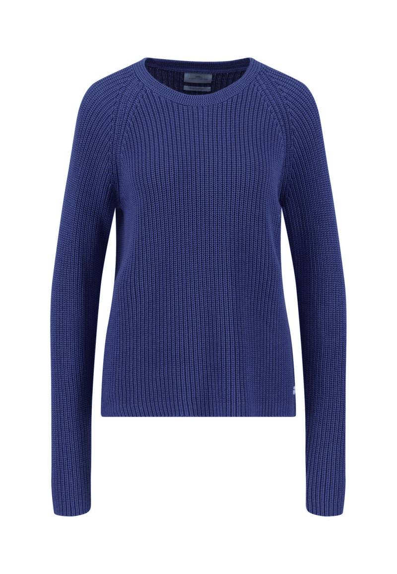 FYNCH-HATTON - PULLOVER O-NECK COTTON aura blue - Gr. - M von FYNCH-HATTON