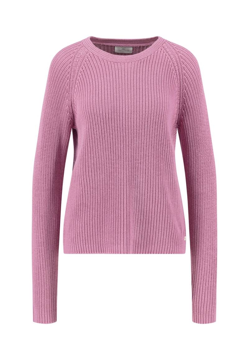 FYNCH-HATTON - PULLOVER O-NECK COTTON mauve rose - Gr. - S von FYNCH-HATTON