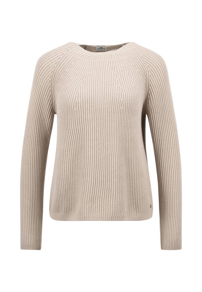 FYNCH-HATTON - PULLOVER O-NECK COTTON winter beige - Gr. - XL von FYNCH-HATTON
