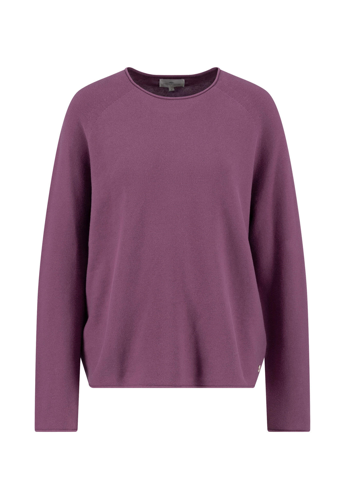 FYNCH-HATTON - PULLOVER O-NECK FINE COTTON berry rose - Gr. - S von FYNCH-HATTON