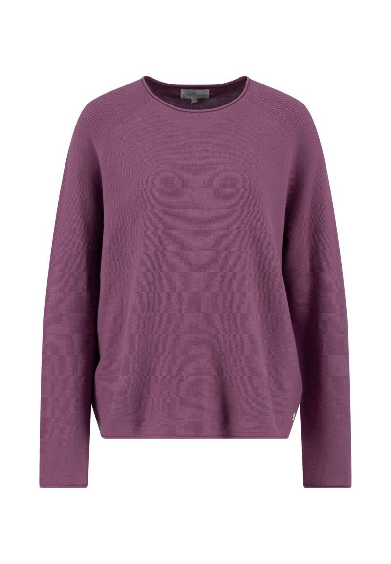 FYNCH-HATTON - PULLOVER O-NECK FINE COTTON berry rose - Gr. - S von FYNCH-HATTON