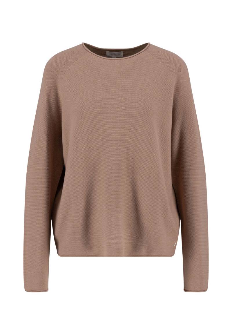 FYNCH-HATTON - PULLOVER O-NECK FINE COTTON cappucchino - Gr. - M von FYNCH-HATTON