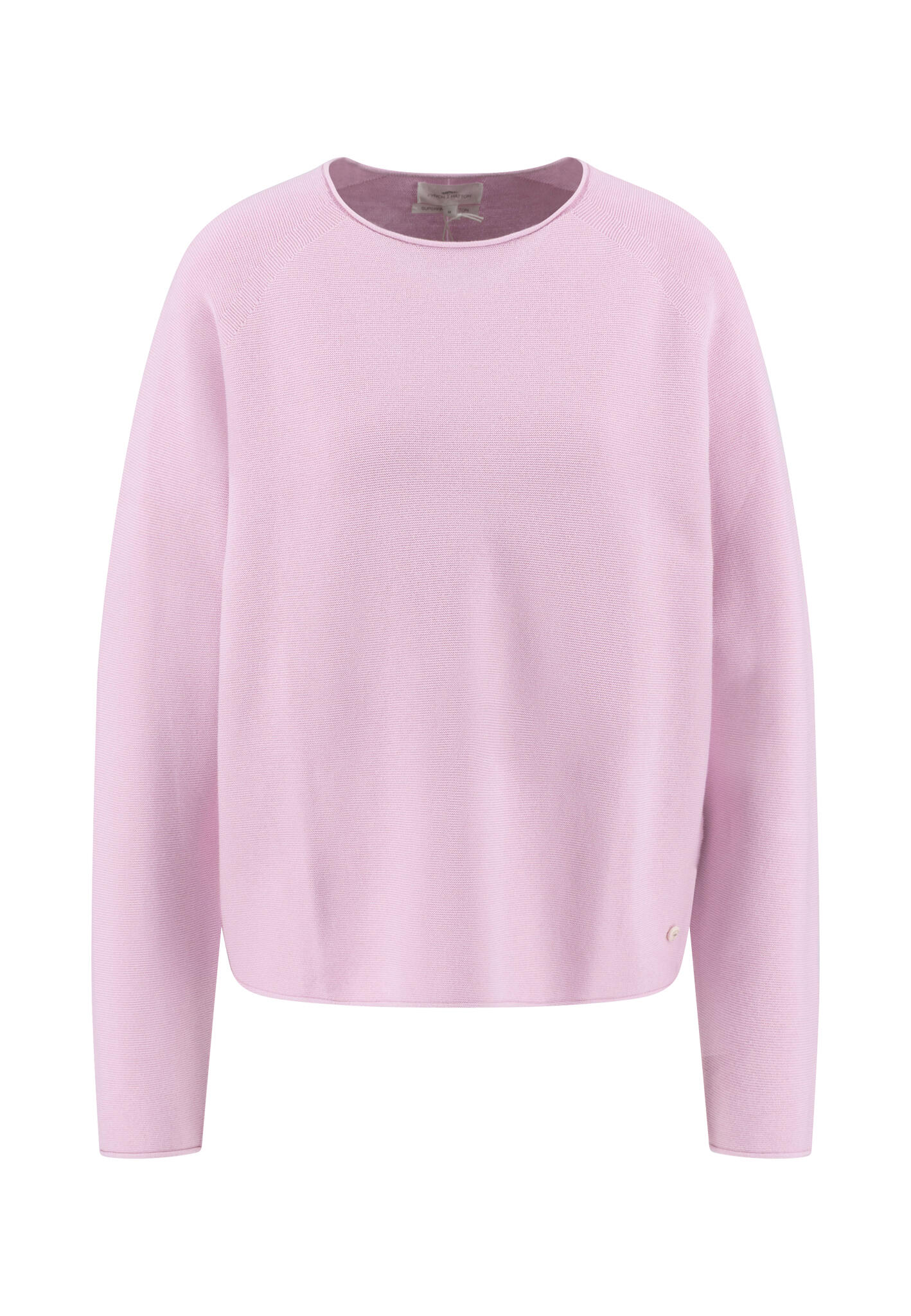 FYNCH-HATTON - PULLOVER O-NECK FINE COTTON cream rose - Gr. - M von FYNCH-HATTON