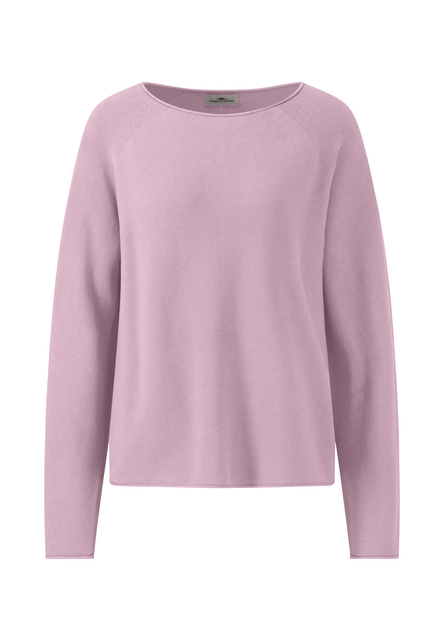 FYNCH-HATTON - PULLOVER O-NECK FINE COTTON dusty rose - Gr. - L von FYNCH-HATTON