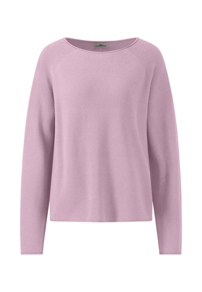 FYNCH-HATTON - PULLOVER O-NECK FINE COTTON dusty rose - Gr. - L von FYNCH-HATTON