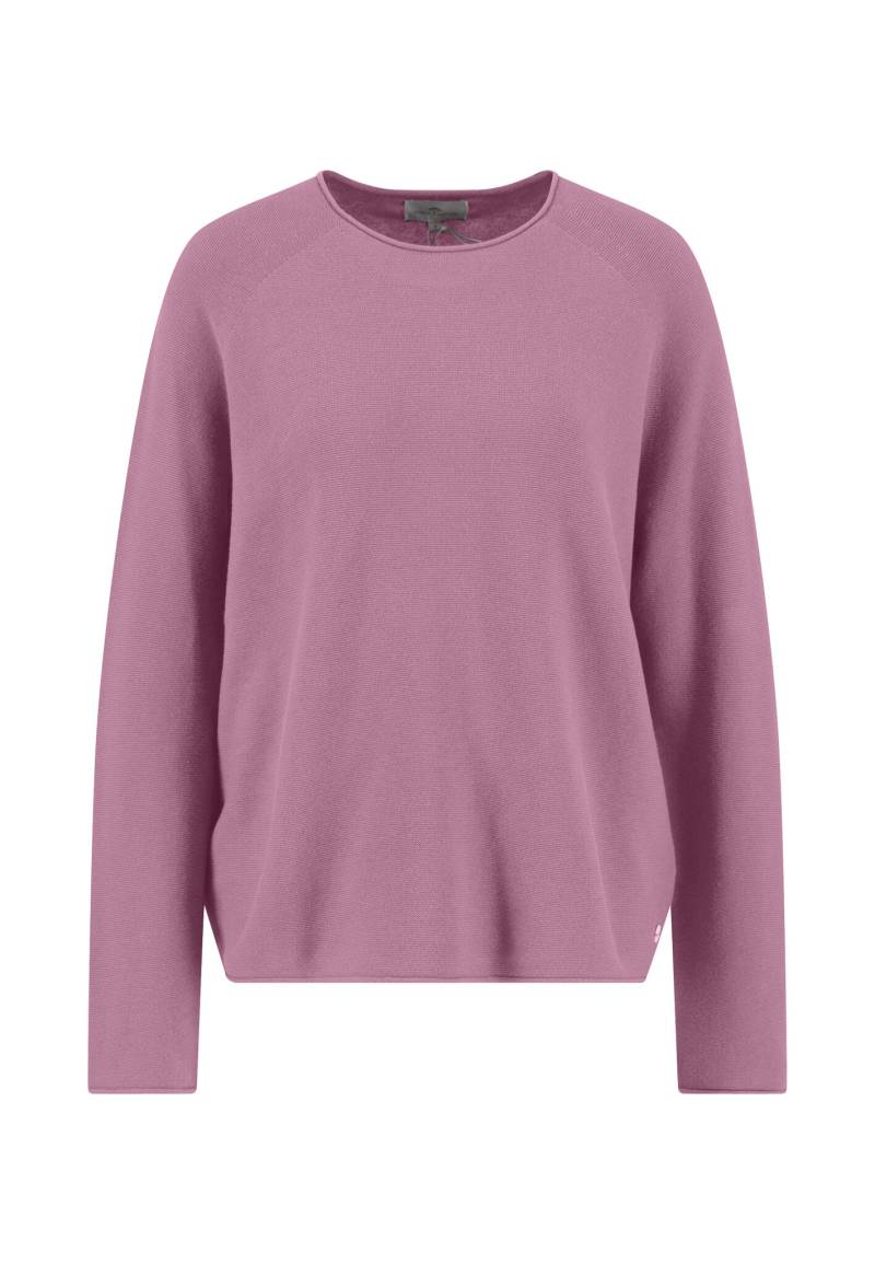 FYNCH-HATTON - PULLOVER O-NECK FINE COTTON mauve rose - Gr. - L von FYNCH-HATTON