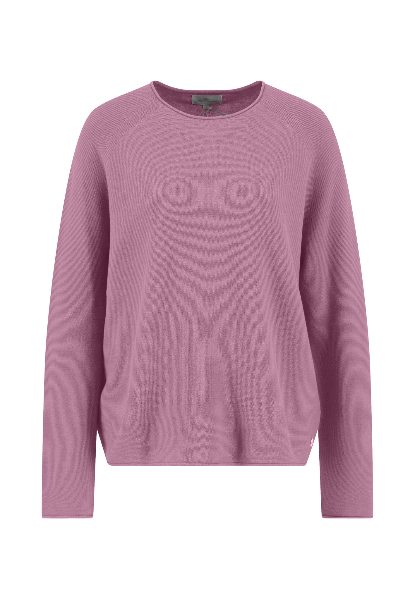 FYNCH-HATTON - PULLOVER O-NECK FINE COTTON mauve rose - Gr. - XXL von FYNCH-HATTON