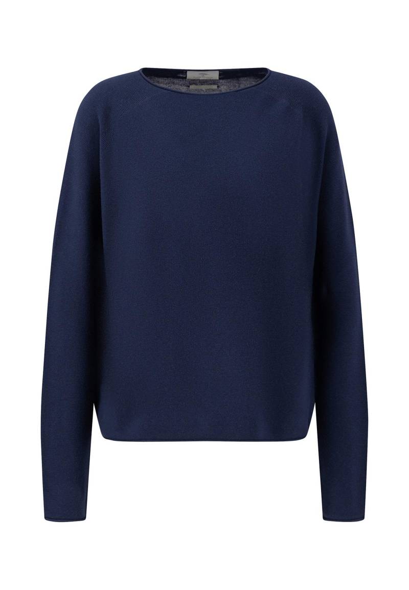 FYNCH-HATTON - PULLOVER O-NECK FINE COTTON navy - Gr. - S von FYNCH-HATTON