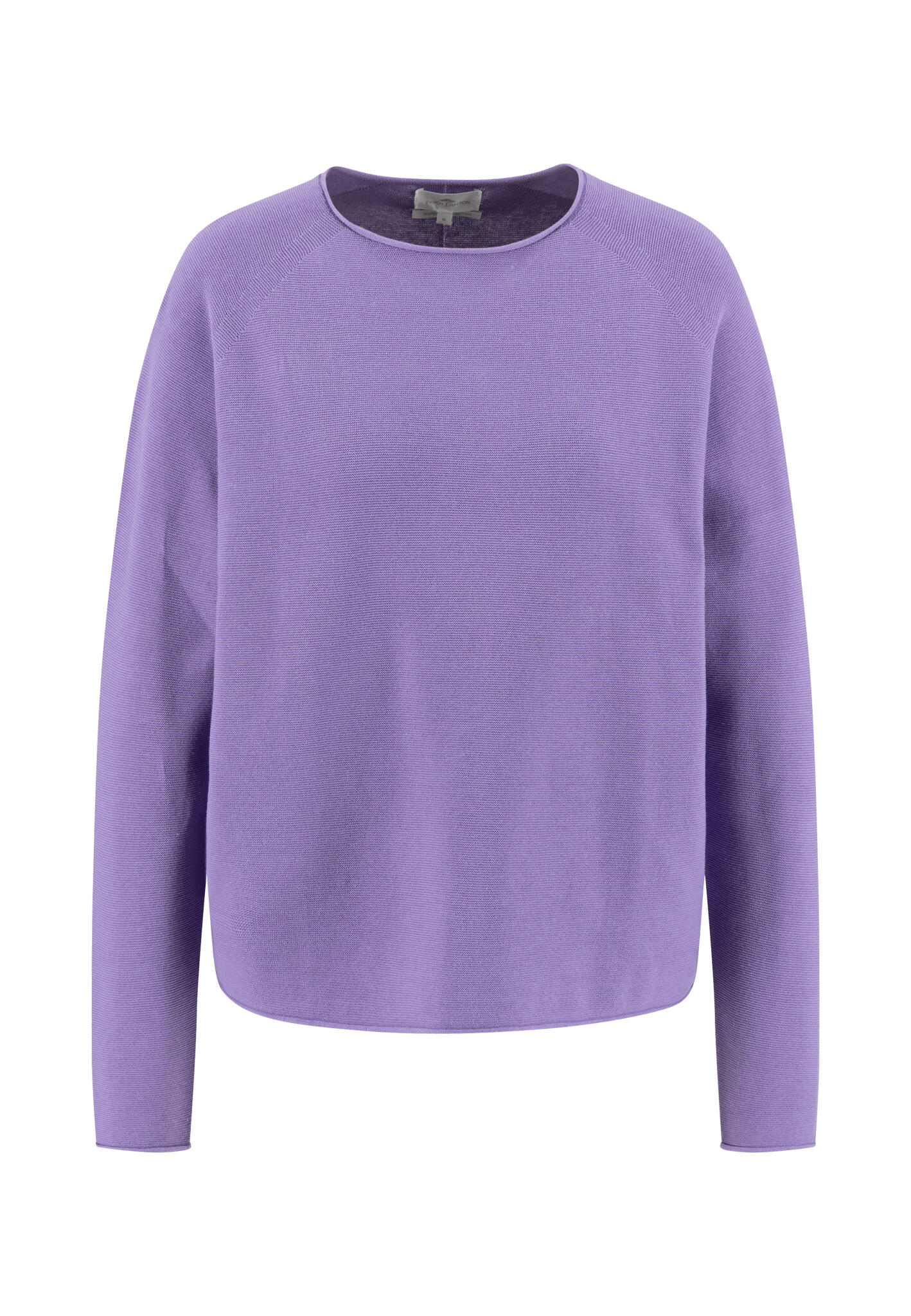 FYNCH-HATTON - PULLOVER O-NECK FINE COTTON wisteria lilac - Gr. - S von FYNCH-HATTON